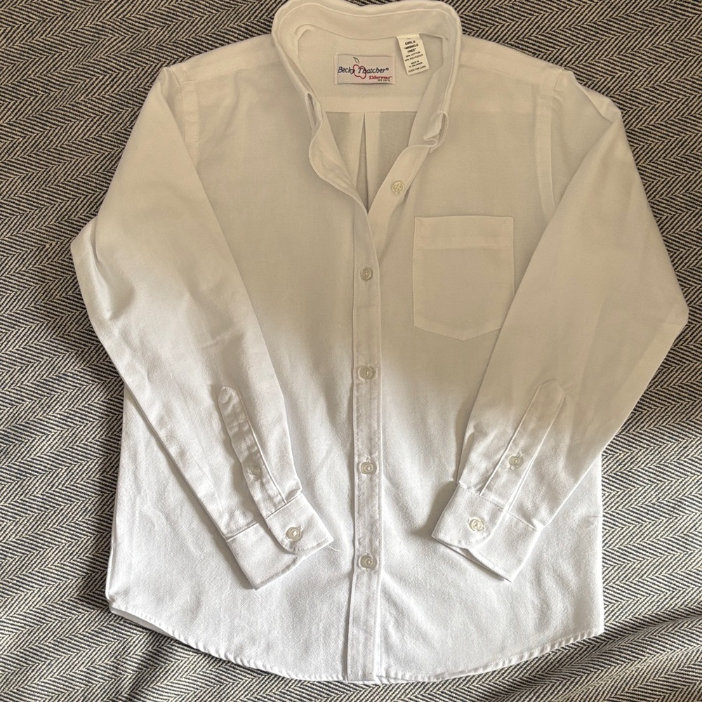 Becky thatcher Classic White Shirt girls